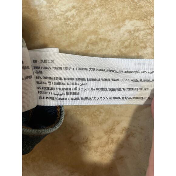 Abercrombie & Fitch Jeans Size 27 90s Straight Ultra High Rise Blue Denim - Picture 10 of 11